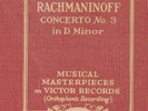227g4.  Vladimir Horowitz - Concerto #3 in D Minor (Rachmaninoff) - Victor M-117