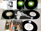 JOHN LENNON (BEATLES) Five Apple/Geffen 45's w/Three Picture Sleeves Nice Lot