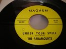 Rare Northern Soul The Paramounts Under your spell/Time will bring Magnum 722