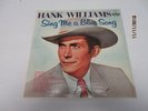 HANK WILLIAMS SING ME A BLUE SONG MGM LP 1957
