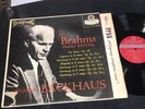 *NM-* LONDON Blueback FFSS CS-6021 BRAHMS Piano Recital BACKHAUS 1E/1E stereo