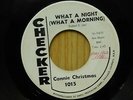 Connie Christmas 45 What A Night bw Big Chief on Checker