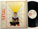 MICK KARN Titles LP Near-MINT 1982 original UK press Synth-Pop  #2707