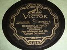 78rpm Victor 35934 PAUL WHITEMAN ORCHESTRA - Metropolis - Parts 3&4 - 1928