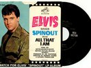 Elvis Presley USA 45 RCA 47-8941 Spinout & All That I Am DOS S21 VG+/VG+ SV1