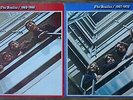 BEATLES RED AND BLUE DOUBLE ALBUMS. VINYL. 62-66, 67-70. ORIGINAL 1973 ISSUES.