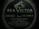 SONNY BOY WILLIAMSON Mellow Chick Swing Rare Blues 78-RCA VICTOR #20-2369