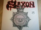 Saxon LP Strong arm of the law UK Carrere 1st Press & Patch INCREDIBLE COPY OOOO