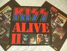 KISS Alive II Casablanca NBLP 7076-2 Double LP w/1 side of Studio Recordings