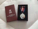 THE QUEENS DIAMOND JUBILEE MEDAL  GENUINE ITEM