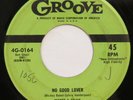 MICKEY & SYLVIA No Good Lover GROOVE 45 mod R&B 1956 original 7” HEAR