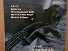 33CX 1745 Bach Solo Cello Suites 4&6 Janos Starker Blue Gold Columbia Vinyl Rare