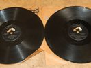 ELVIS PRESLEY My Baby Left Me + Love Me Tender (2) 78rpm Shellac Records