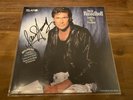 Looking for freedom David Hasselhoff SIGNIERT Vinyl LP Autogramm signed