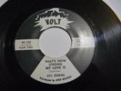 WLP OTIS REDDING MR PITIFUL/THAT'S HOW STRONG MY LOVE IS 45 VOLT PROMO 124