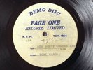 TONI CAROLL rare UK 1966 PAGE ONE DEMO ACETATE / SOUL / MOD GIRL / DESHANNON