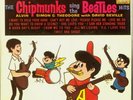 CHIPMUNKS SING THE BEATLES EP JUKE BOX ONLY 33RPM 6 TRACKS W/SLEEVE 1964 LIBERTY