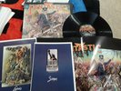 Elton John Captain Fantastic And The Brown Dirt Band vinyl lp poster all inserts