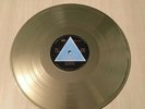 Gold vinyl record Pink Floyd - The Dark Side Of The Moon Best Gift Idea