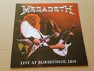 MEGADETH  - live at bloodstock 2014-  LP --blue  vinyl-metallica