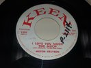 MILTON GRAYSON I Love You Much Too Much/ No Greater Love 1958 SOUL Keen 3-2010