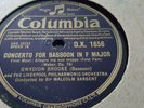 WEBER CONCERTO FOR BASSOON GWYDION BROOKE & LIVERPOOL PHILHARMONIC DX1656 & 1657