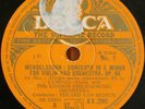Campoli + van Beinum. Mendelssohn (Violin concerto): Decca AX 290-2 (3). NM-