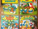 4 LP frohe Schlumpfenweihnacht, Hitparade der Schlümpfe 1+2, die neuesten Hits..