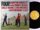 Hampton Hawes - Four  LP - Contemporary - C3553 Mono DG