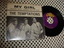 Temptations 45 rpm GORDY  'My Girl' with picture sleeve