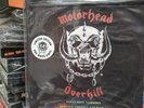 MOTORHEAD OVERKILL 7 inch Etched WHITE Vinyl #1/500 playing card & certificate