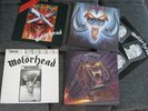 4LP´s,eine Maxi von Motörhead/Orgasmatron/Rock´N´Roll/On Parole/Eat The Rich....