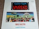 AMARCORD SOUNDTRACK VINYL LP - NINO ROTA - RARE - CARLO SAVINA - RCA RED SEAL