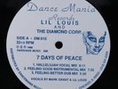 LIL LOUIS AND DIAMOND CORP 7 Days Of Peace DANCE MANIA 12
