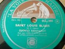 Disque 78 tours jazz Django Reinhardt  ...   Saint Louis Blues / Boucin around