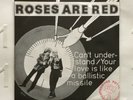 ROSES ARE RED [The Vibrators] Rare 1979 UK Punk Autographed Single