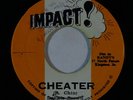 Reggae 45 DENNIS BROWN/TOMMY MCCOOK Cheater/Harvest In The East on Impact VG++