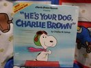 HE'S YOUR DOG, CHARLIE BROWN LP VINYL UNITED FEATURE 3703 w/12 PAGE BOOK NEW