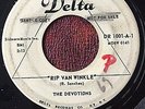 DOO WOP 45 DEVOTIONS Delta 1001 RIP VAN WINKLE / FOR SENTIMENTAL REASONS