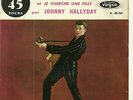 SP  JOHNNY HALLYDAY  SOUVENIRS, SOUVENIRS VOGUE V45-741   1960