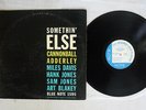 CANNONBALL ADDERLEY SOMETHIN' ELSE BLUE NOTE GXK 8042 Japan VINYL LP