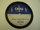 JOHN BRIM Blues 78rpm on CHESS #1624 