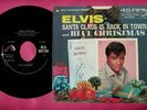 ELVIS PRESLEY - Blue Christmas - clean 45 rpm with Picture Sleeve - RCA 0647