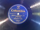 COLUMBIA BLUE WAS 78 RECORD MARGUERITE LONG ( DEBUSSY:ARABESQUES, FOR PIANOFORTE