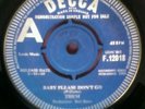 Them Baby Please Don't Go Decca F-12018 Demo VG-