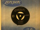 RARE SMILEY BURNETTE 1954 SINGLE - LAZY LOCOMOTIVE - LONDON 45-HL8071