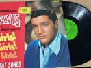 Elvis Presley - Girls Girls Girls - Rare EX+ Condition RCA 1E/1E Vinyl LP #T34