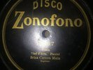 CARMEN MELIS ZONOPHONE 10'' Disco Zonofono 12637 - 78 rpm record TOSCA