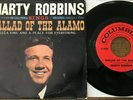 Marty Robbins Ballad Of The Alamo 45 With Picture Sleeve