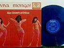 Mongo Santamaria Viva Mongo  1962 Blue Vinyl Latin Jazz Fantasy 8007 Stereo
